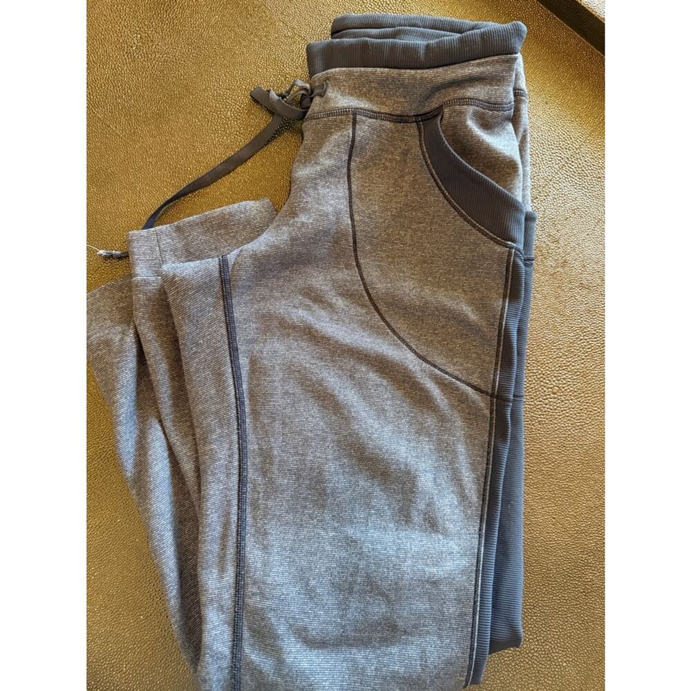 lululemon athletica Comfy as Sweatpants Women's Blue Gray Track Joggers size 6